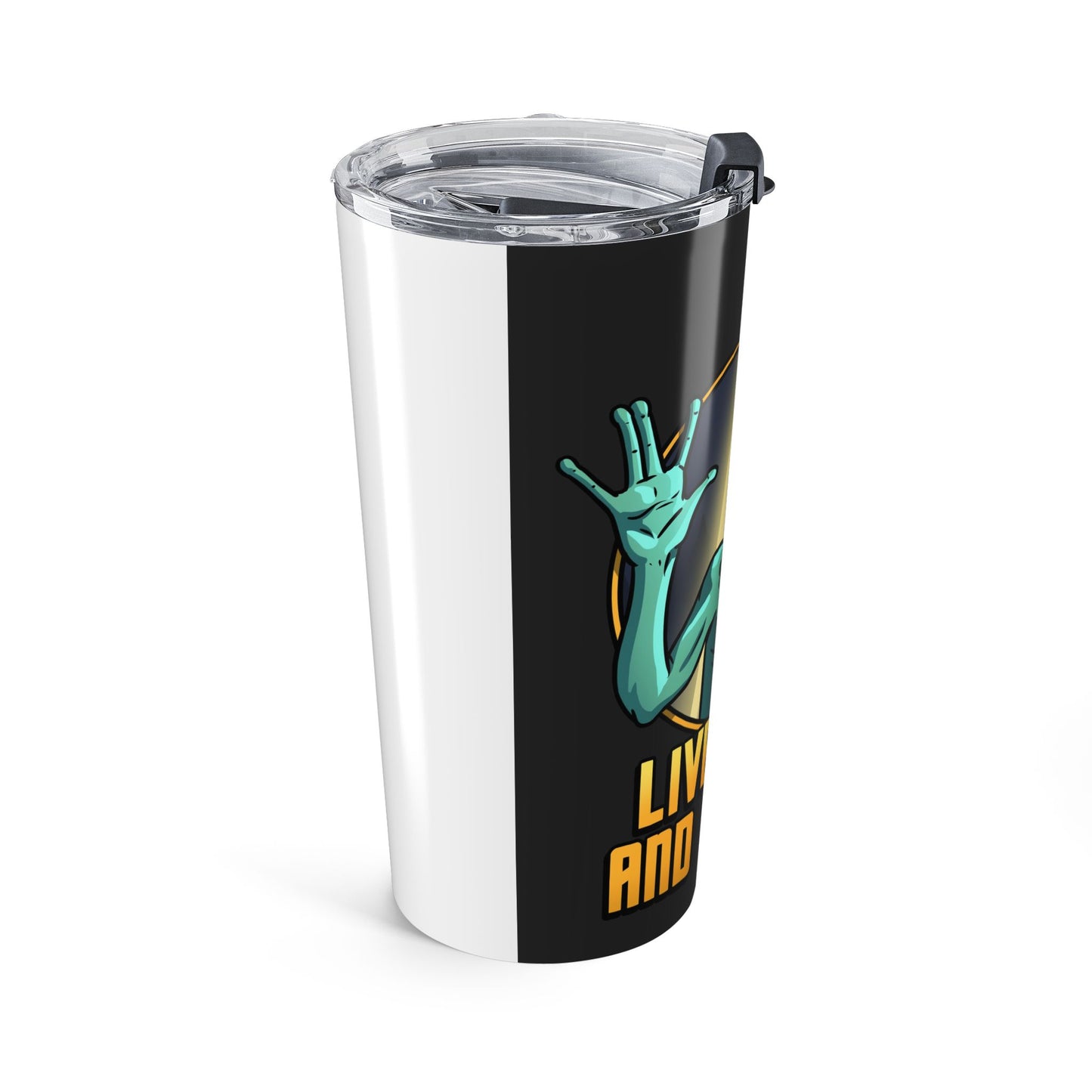 Live Long and Suffer Tumbler | Dark Humor Sci-Fi Travel Mug