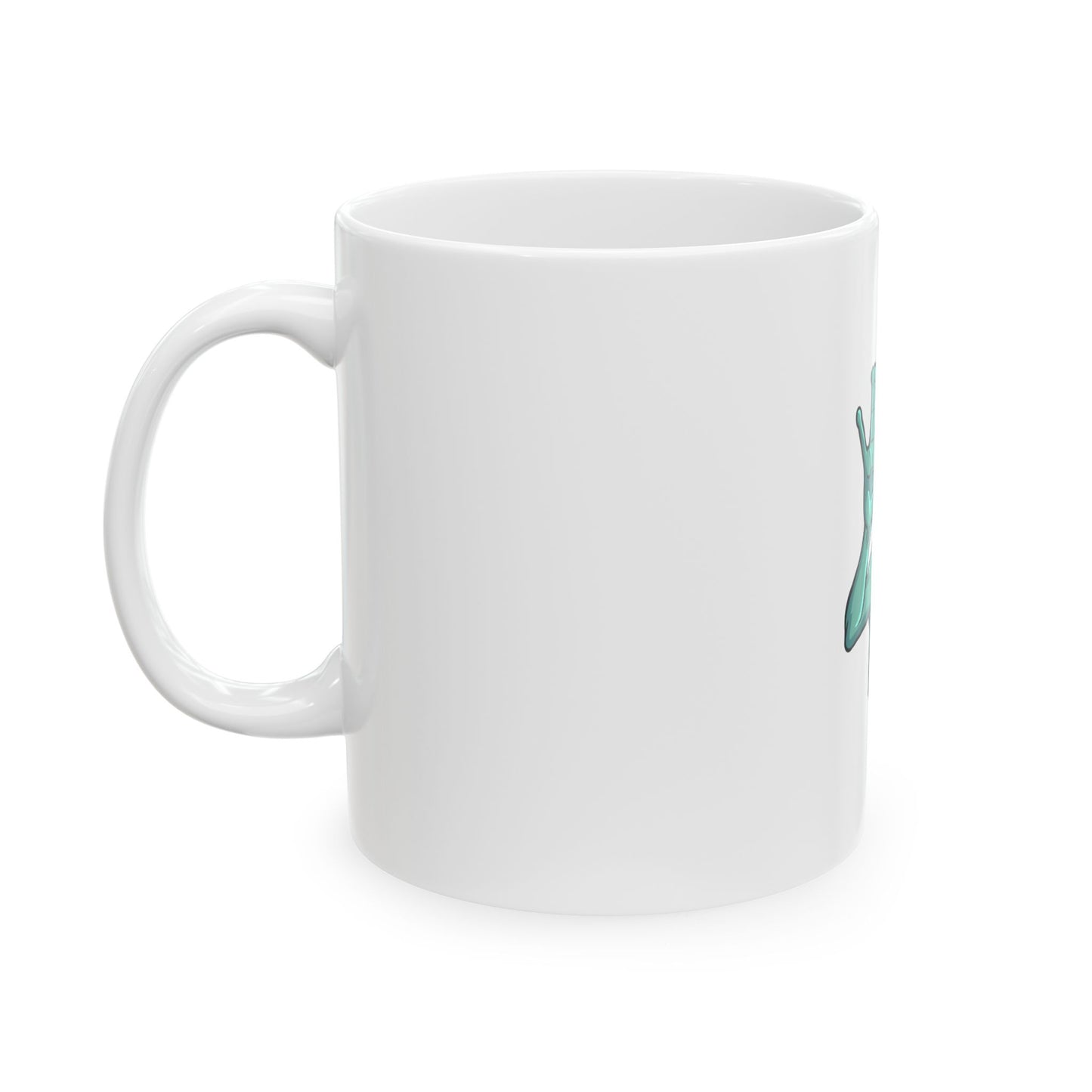 Alien Hello Mug — Funny Green Extraterrestrial Coffee Cup (11oz & 15oz)
